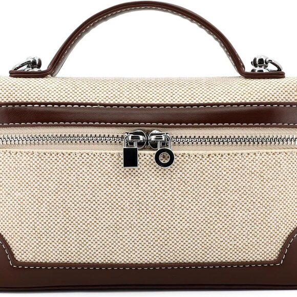 Chic Medium Leather Dumpling Handbag & Crossbody Purse with Detachable Strap - Picture 1 of 6